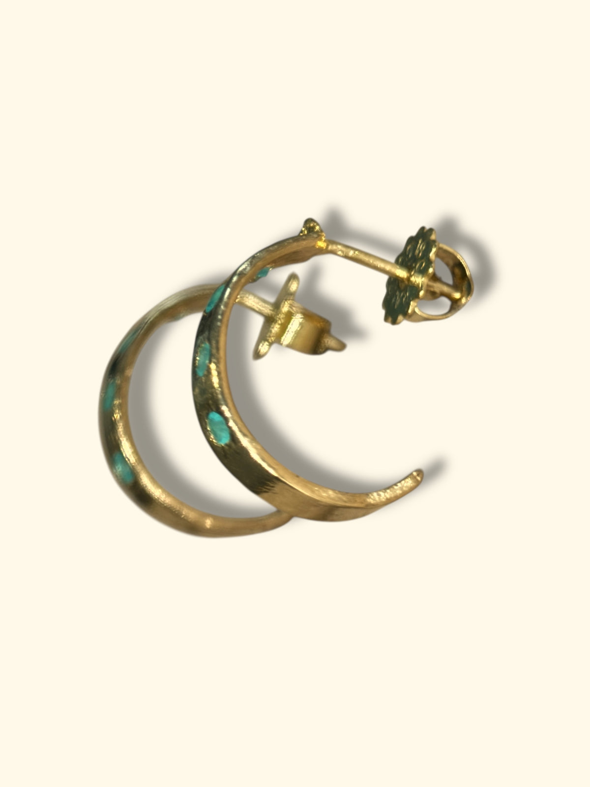 Neon Blue Brazilian Paraiba Tourmalines Hoop Earrings Collected — Bespoke Variations Available