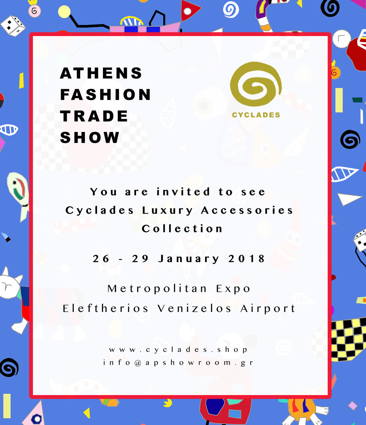 Come and meet Cyclades at Athens Fashion Trade Show