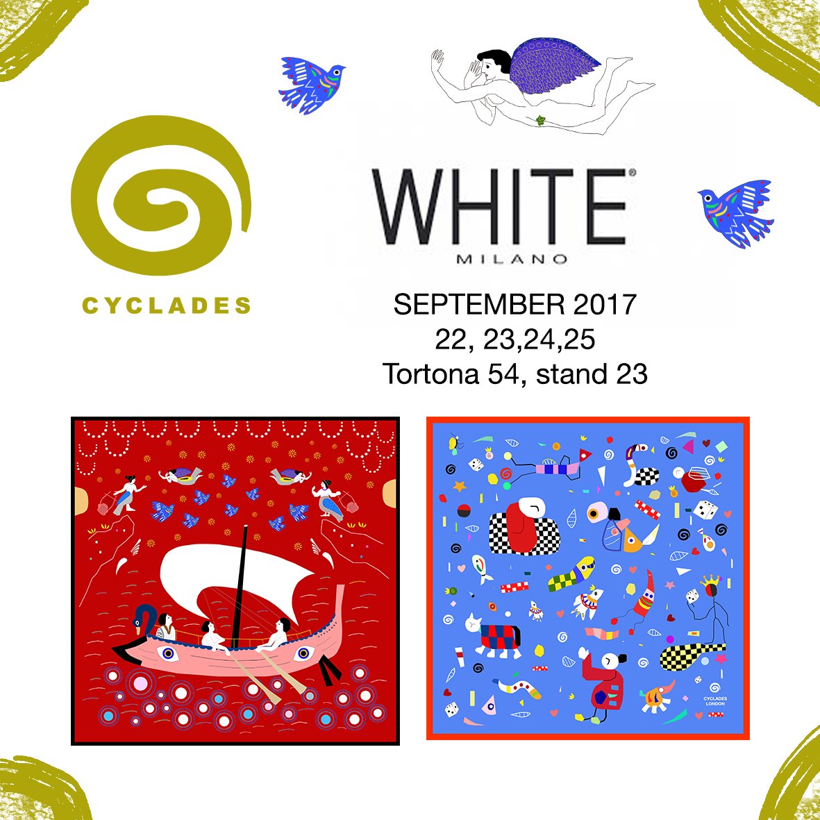 CYCLADES GOES TO WHITE & MILAN FASHION WEEK