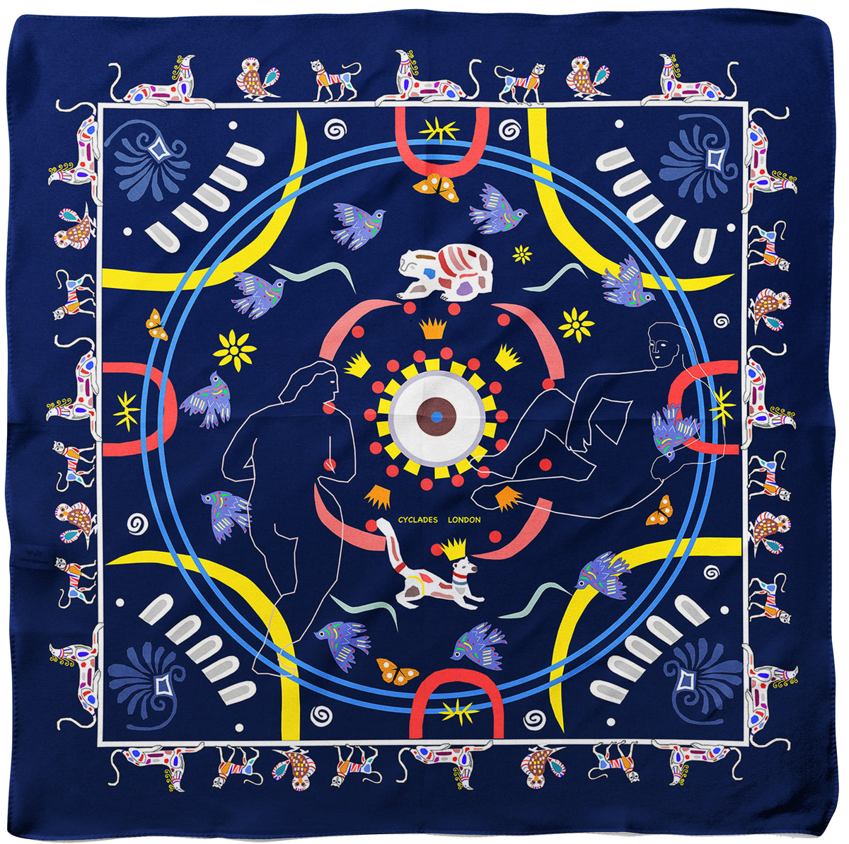 Beautiful Pocket Squares Scarves by Cyclades