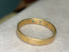 Brazilian Neon Blue Paraibas Tourmalines & Diamonds Ring Band 18 Ct Gold