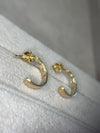 Neon Blue Brazilian Paraiba Tourmalines Hoop Earrings