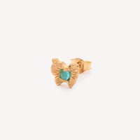 Brazilian Paraiba Tourmaline Butterfly Studs Pair (Available at Madlords, Paris)
