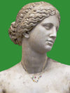 Capricorn Constellation Necklace with diamonds and multicoloured sapphires 18K Gold