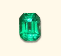 GIA Certified Glowing Colombian Emerald of 2.9 Cts Emerald Cut