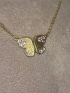 Butterfly Pastel Sapphires Necklace (Available at Tomfoolery)
