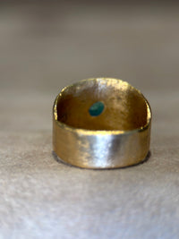 Muzo Colombian Emerald 1.6 Ct Certified Cigar Ring