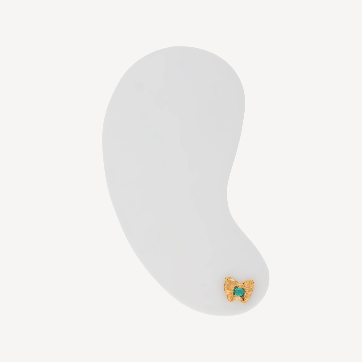 Brazilian Paraiba Tourmaline Butterfly Studs Pair (Available at Madlords, Paris)