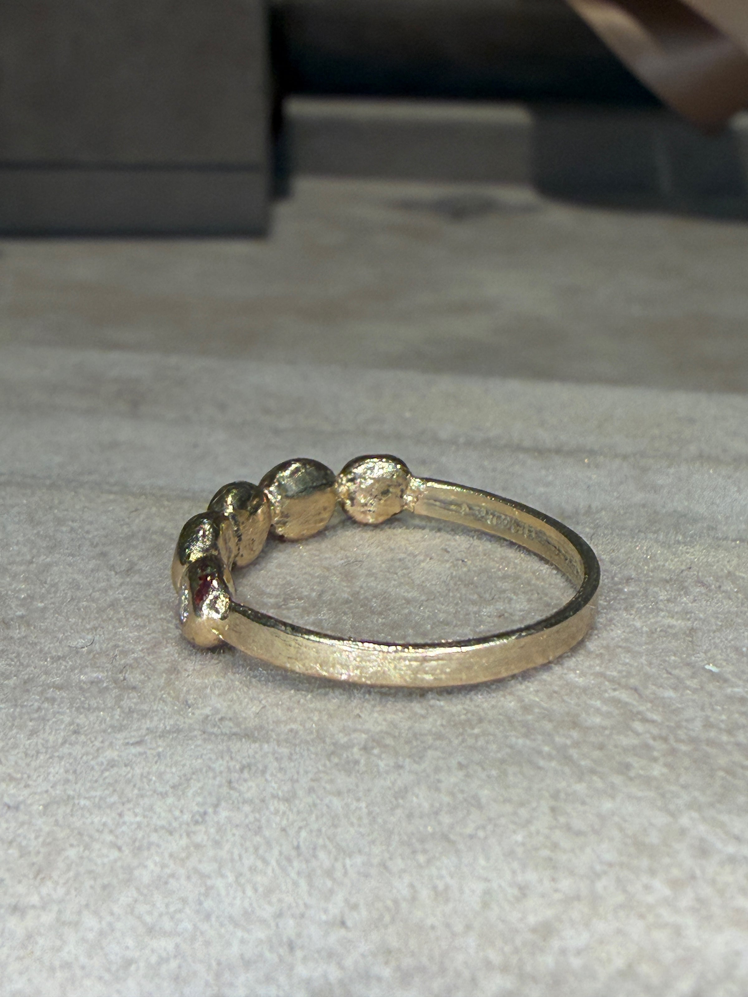 Chubby Diamonds Bubble Band 18 Ct Yellow Gold