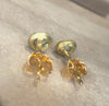 Paraiba Tourmaline Studs 18 Ct Yellow Gold