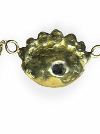 Hera’s Eye Rubellite with Diamonds Necklace in 18 K Gold