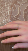 Sold out - Baby Candy Pastel Sapphires 18 Ct Ring Band