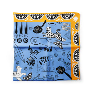 Silk Scarf Cyclades 