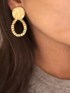 Minos Earrings in 14K Yellow Gold