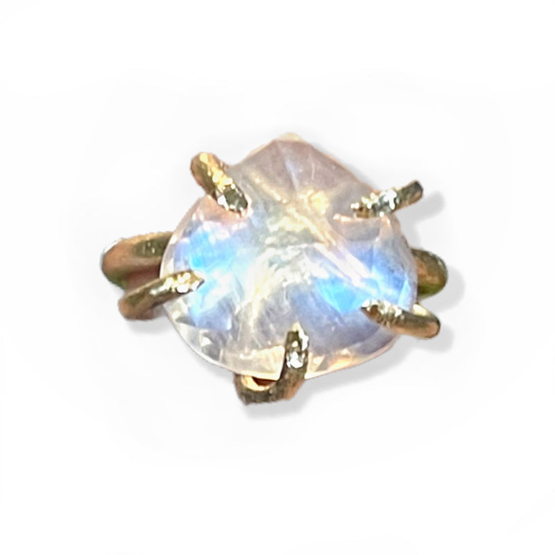 Celini 18K Yellow Gold Moonstone Ring