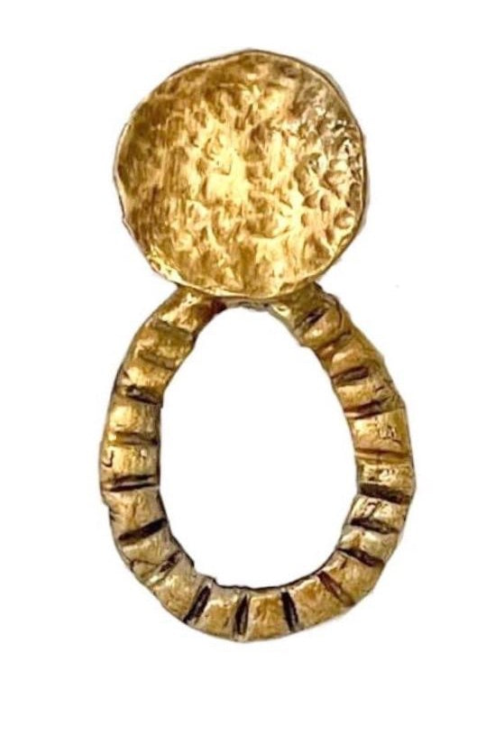 Minos Earrings in 14K Yellow Gold